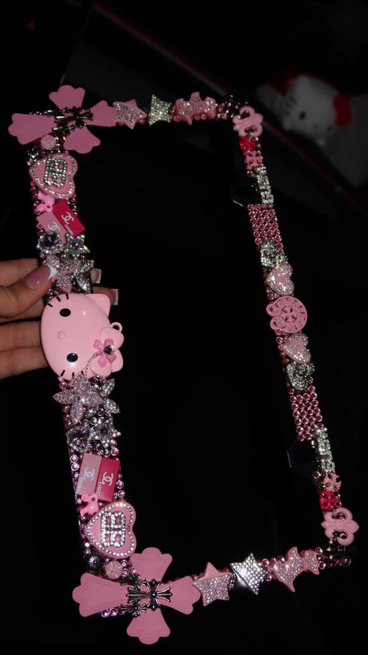 Pink License Plate Holder