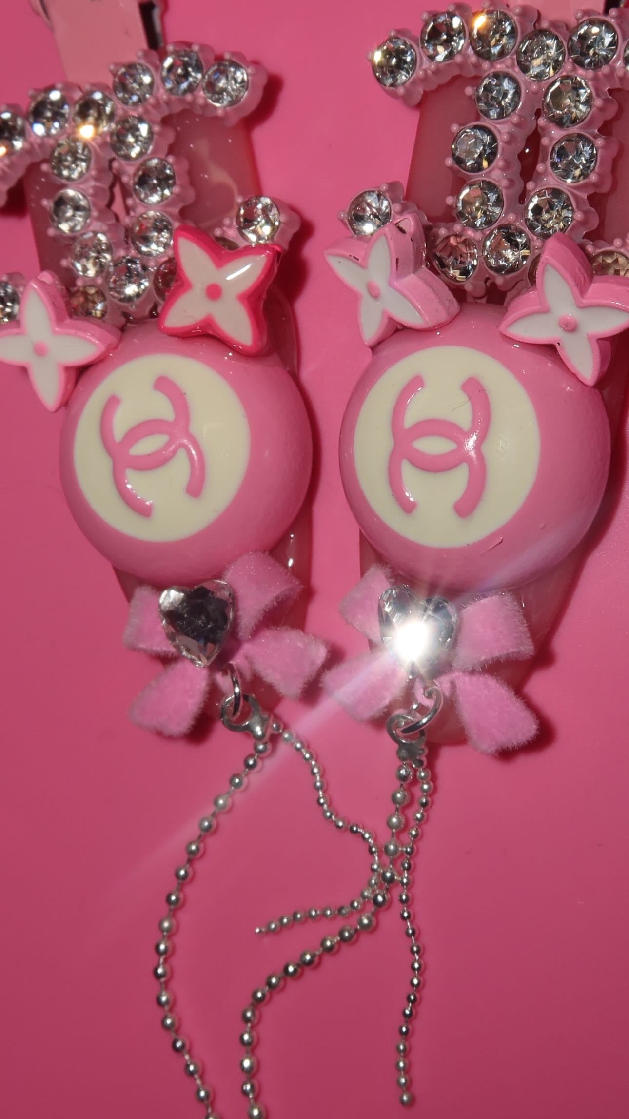 Pink Hair Clips
