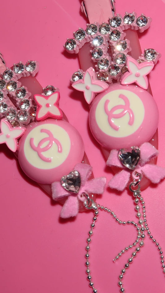 Pink Hair Clips