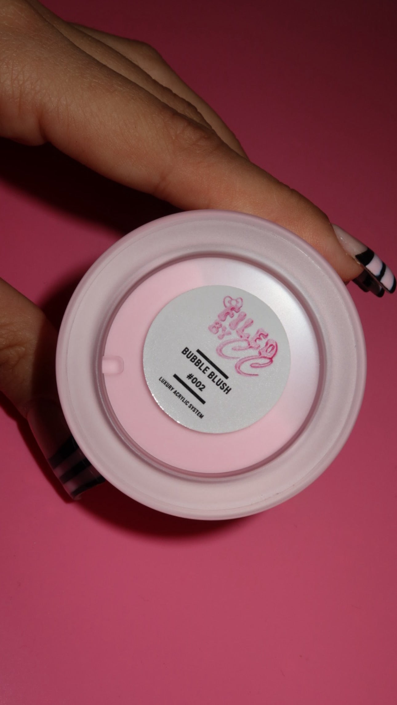 Filedbycc Acrylic - Bubble Blush