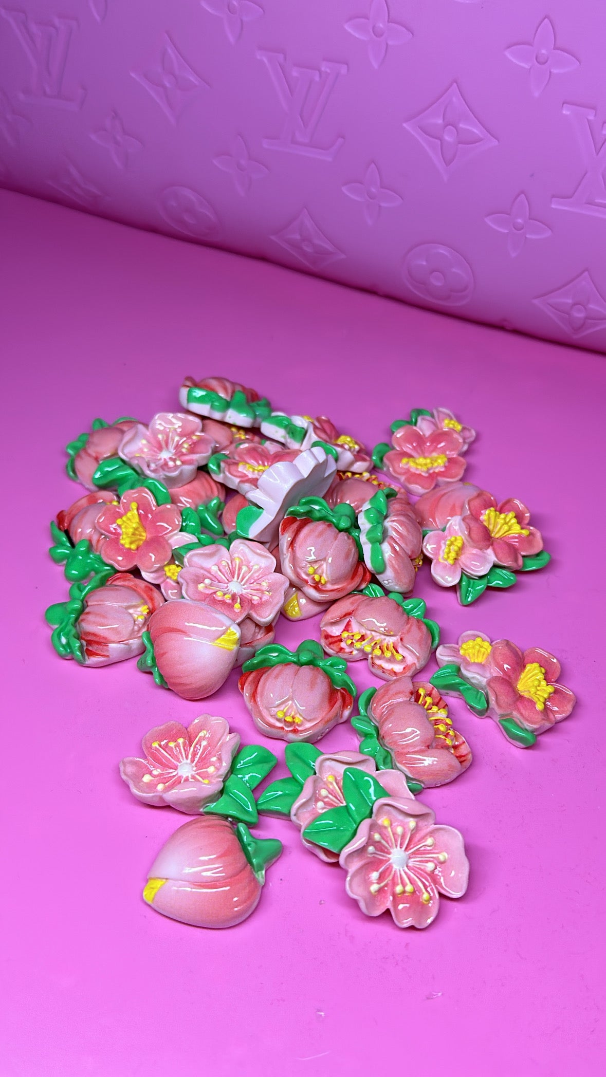 Flower Petal Charms